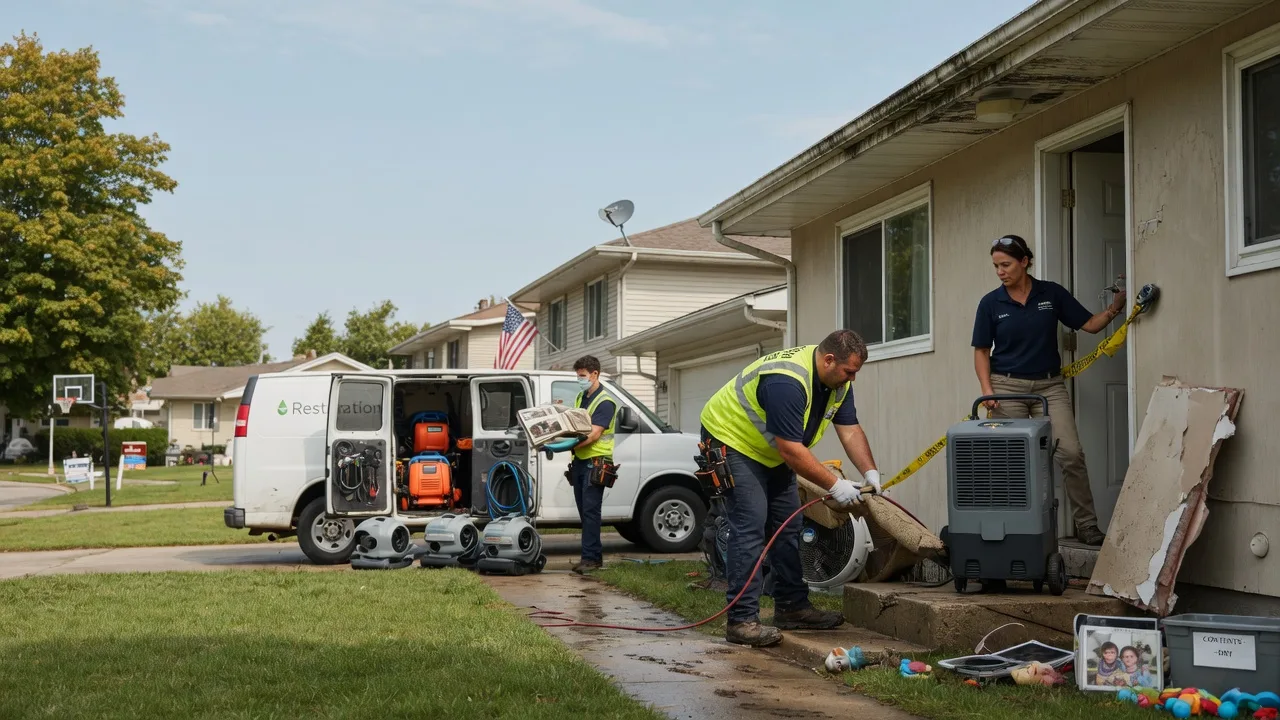Water Damage Restoration in Cranston, RI near me